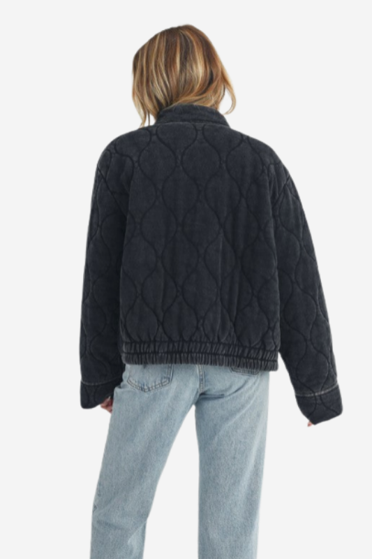 Kendl Quilted Cropped Jacket