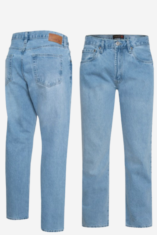 Men's Straight Leg Denim Jeans