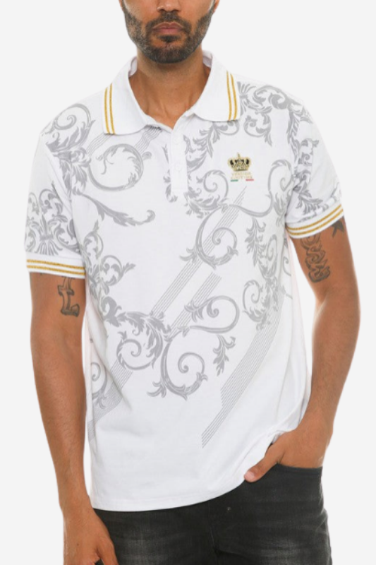 Men's Polo Button Down Shirt