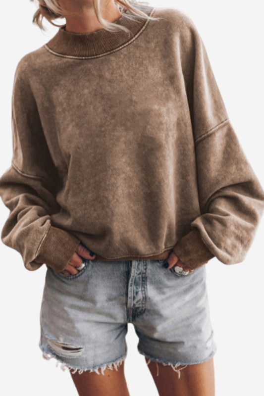Vintage Drop Shoulder Crewneck Sweatshirt