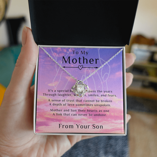 To My Mother Necklace from Son