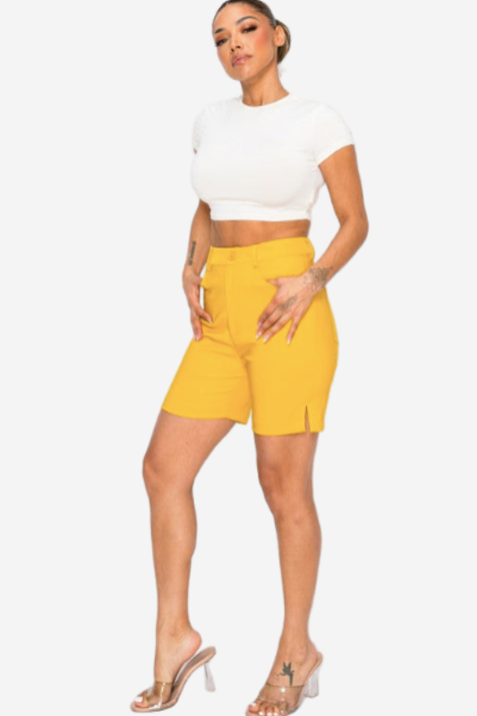 Dressy Golf Bermuda Shorts