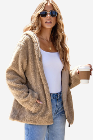 Fleece Hooded Jacket