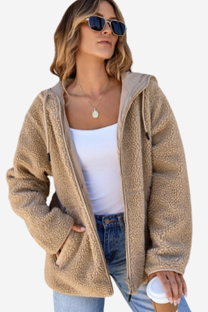 Fleece Hooded Jacket