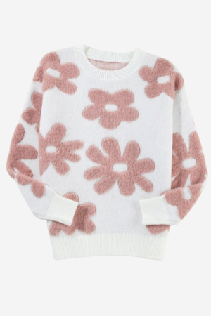 Flower Loose Sweater