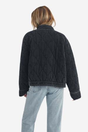 Quilted Cropped Jacket