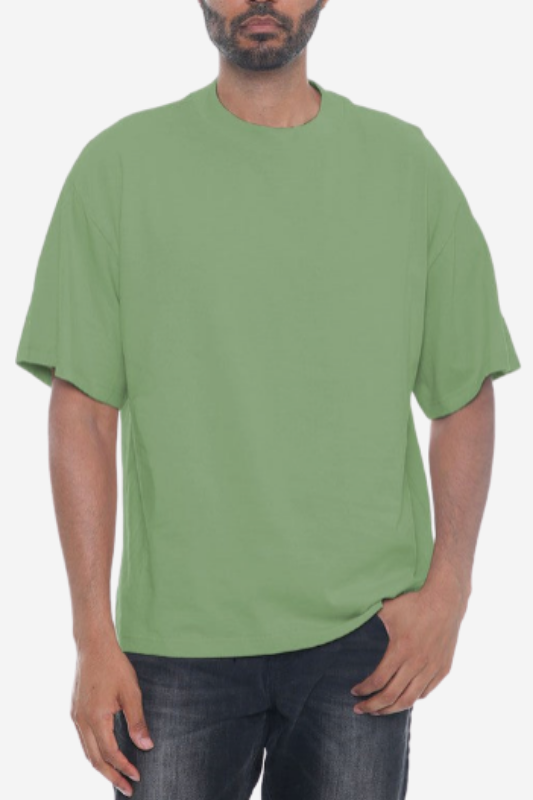 Men's Cotton Drop Shoulder Tee