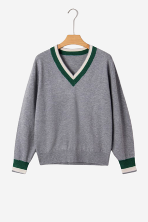 Varsity Stripe Sweater