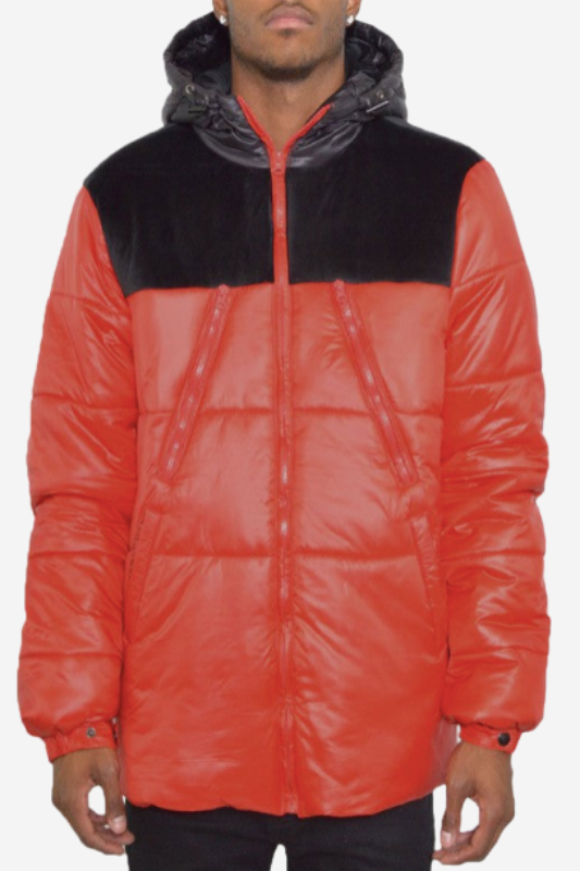 Padded Puffer Utility Jacket