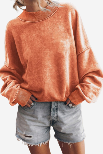 Vintage Drop Shoulder Crewneck Sweatshirt