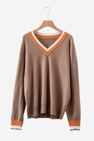 Varsity Stripe Sweater