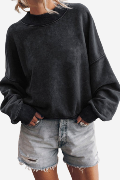 Vintage Drop Shoulder Crewneck Sweatshirt