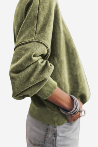 Vintage Drop Shoulder Crewneck Sweatshirt