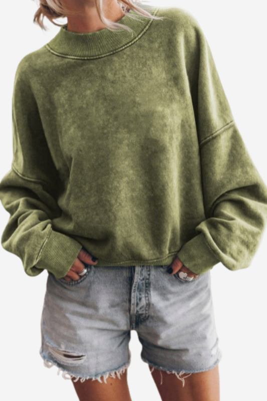 Vintage Drop Shoulder Crewneck Sweatshirt