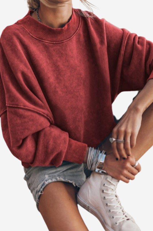 Vintage Drop Shoulder Crewneck Sweatshirt