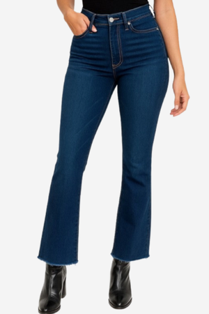 Cropped Flare Jeans
