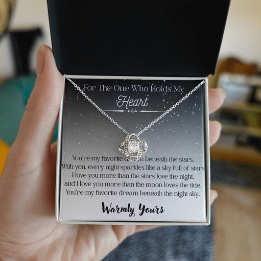 My Guiding Star Love Knot Necklace