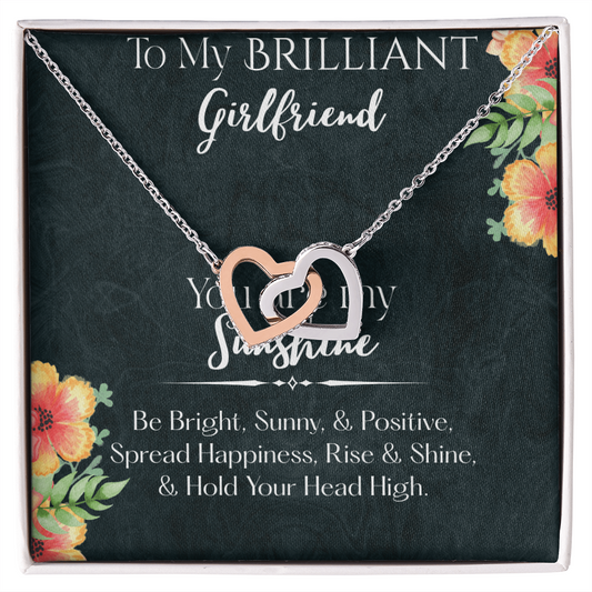 Interlocked Hearts Girlfriend Necklace