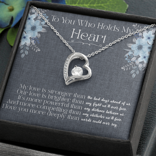 Forever Love Heart Pendant Necklace
