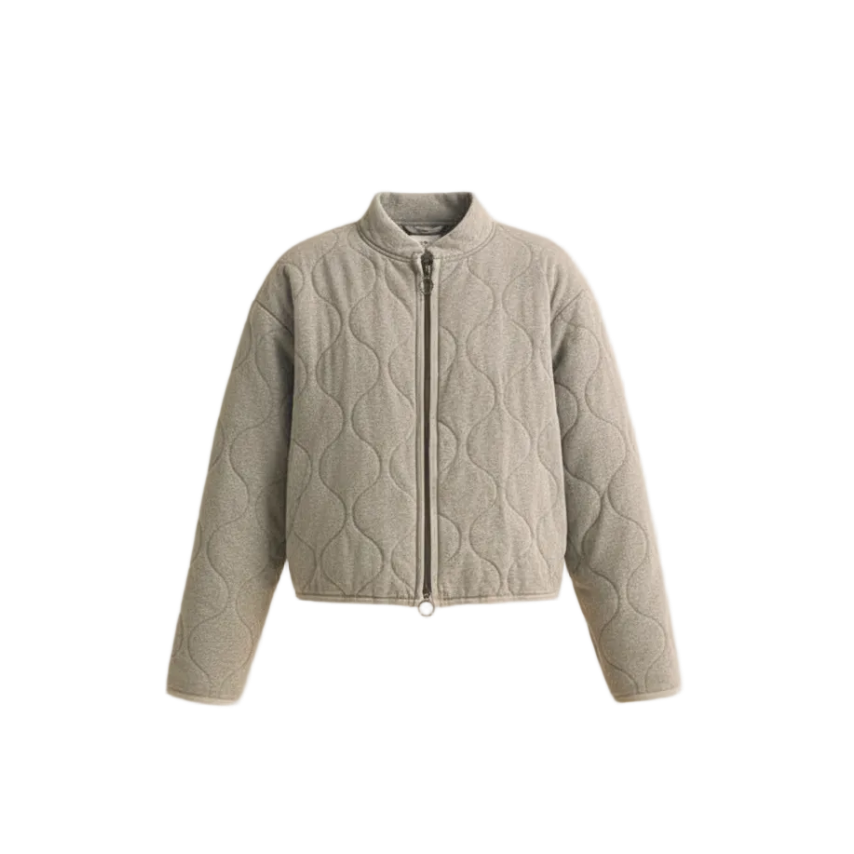 Quilted Cropped Jacket